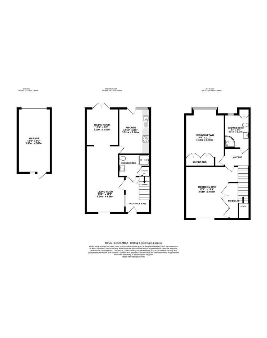 26, Lyefield Court, Reading floorplan