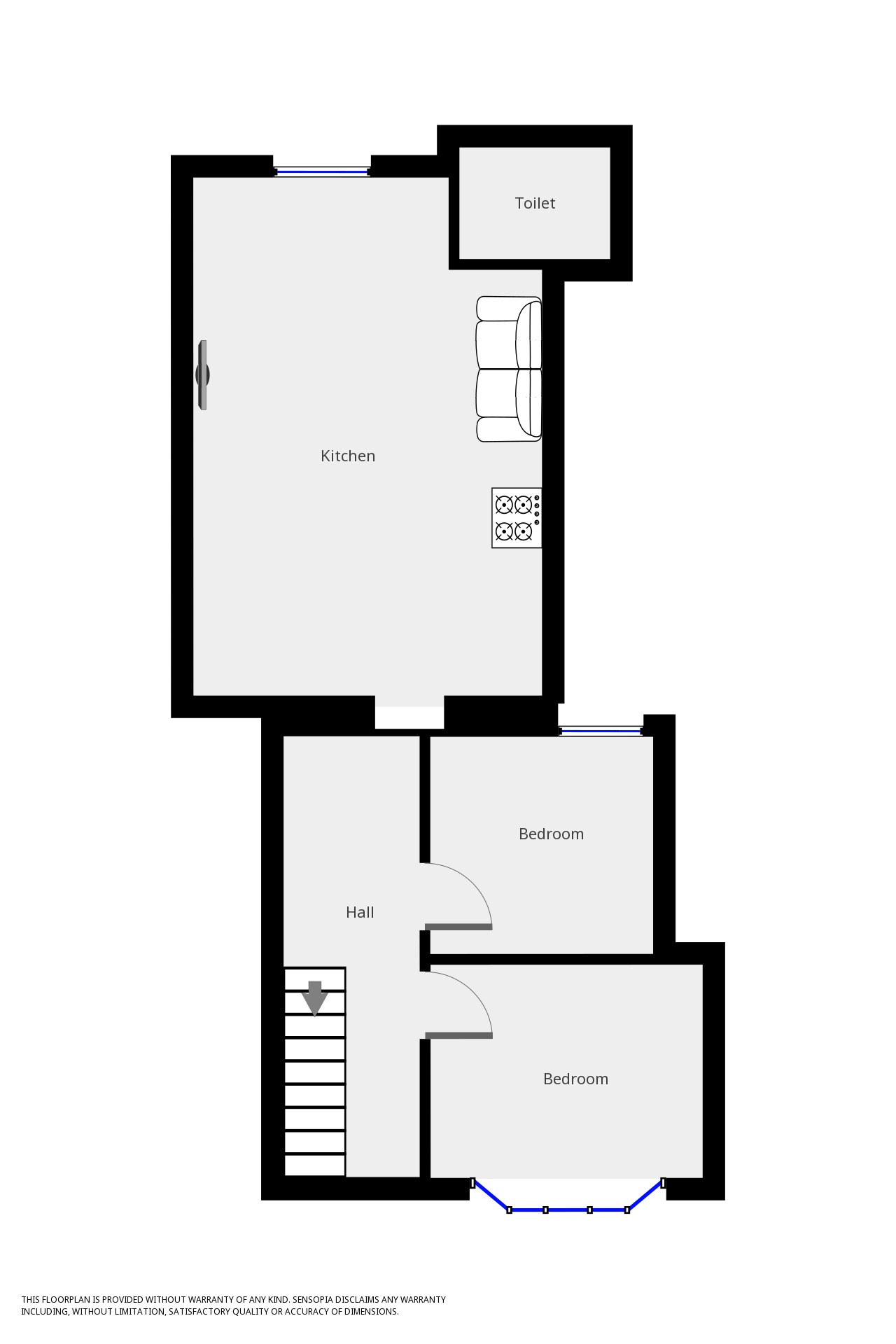 26, Tewkesbury Street, Cardiff floorplan