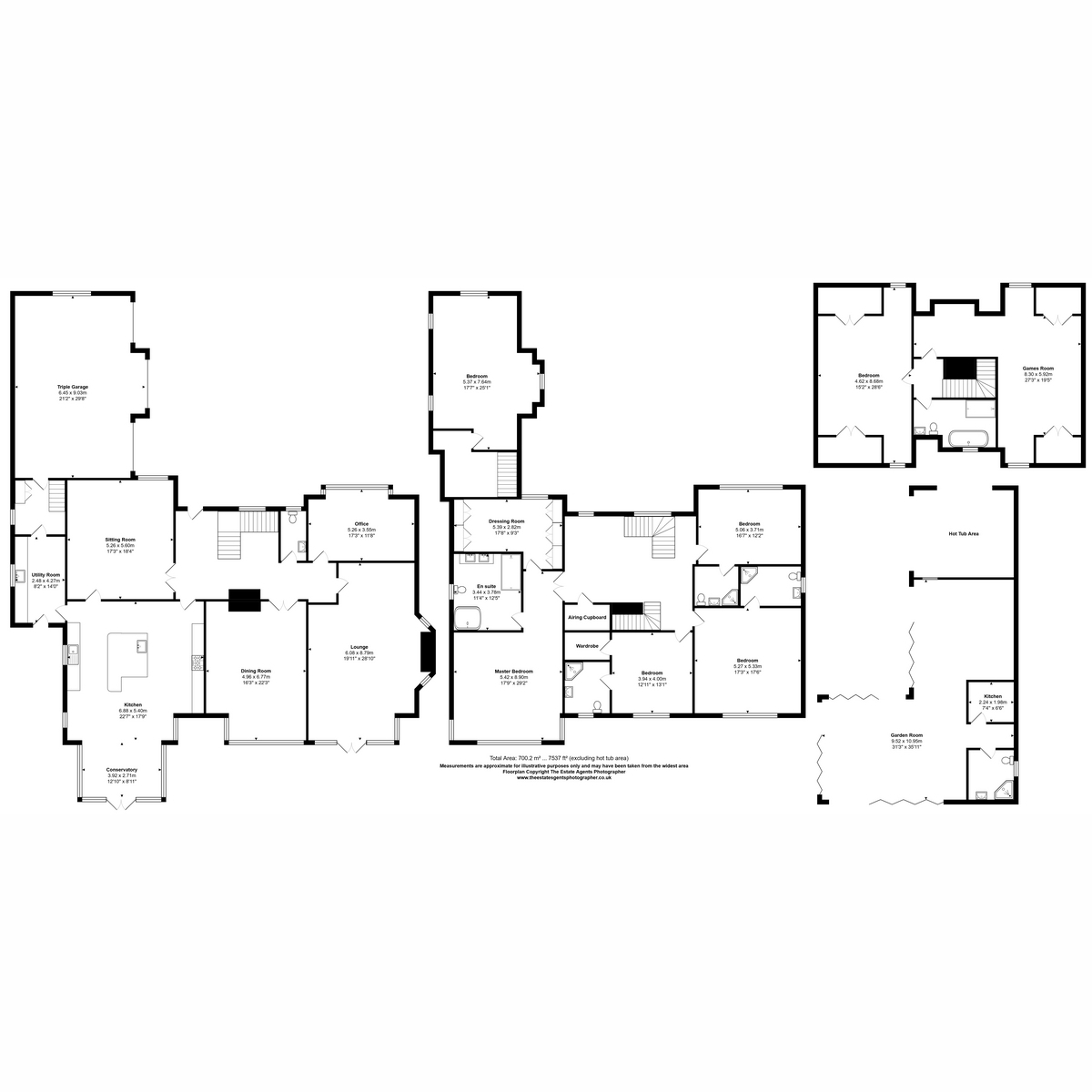 23, Elm Grove, Emerson Park floorplan