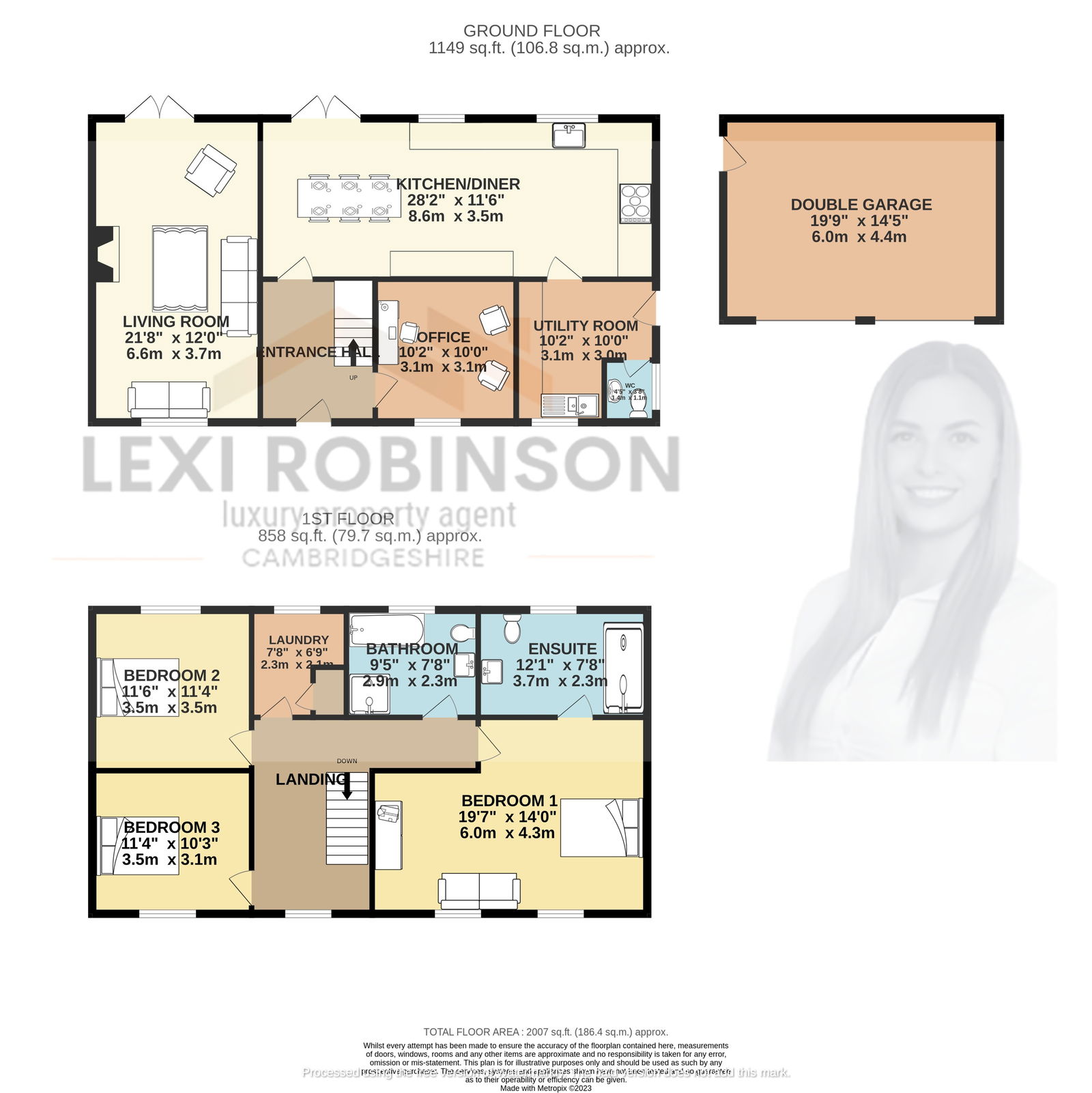 Ash Tree House, 52, Front Road, Wisbech floorplan