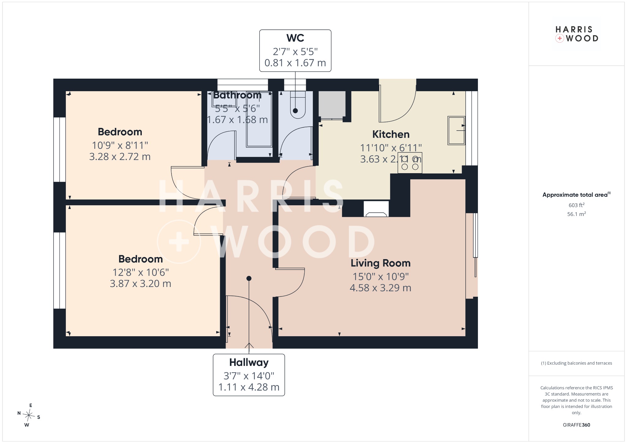 Clacton-on-sea, Essex floorplan