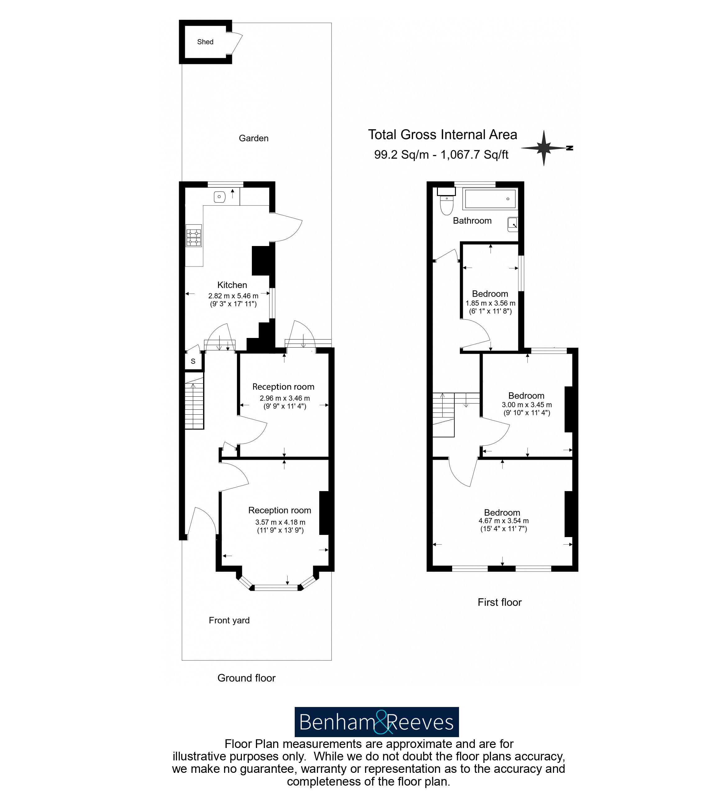80, Purrett Road, Plumstead floorplan