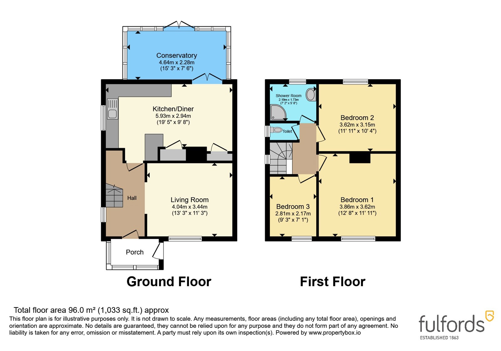 99, Efford Lane, Devon floorplan