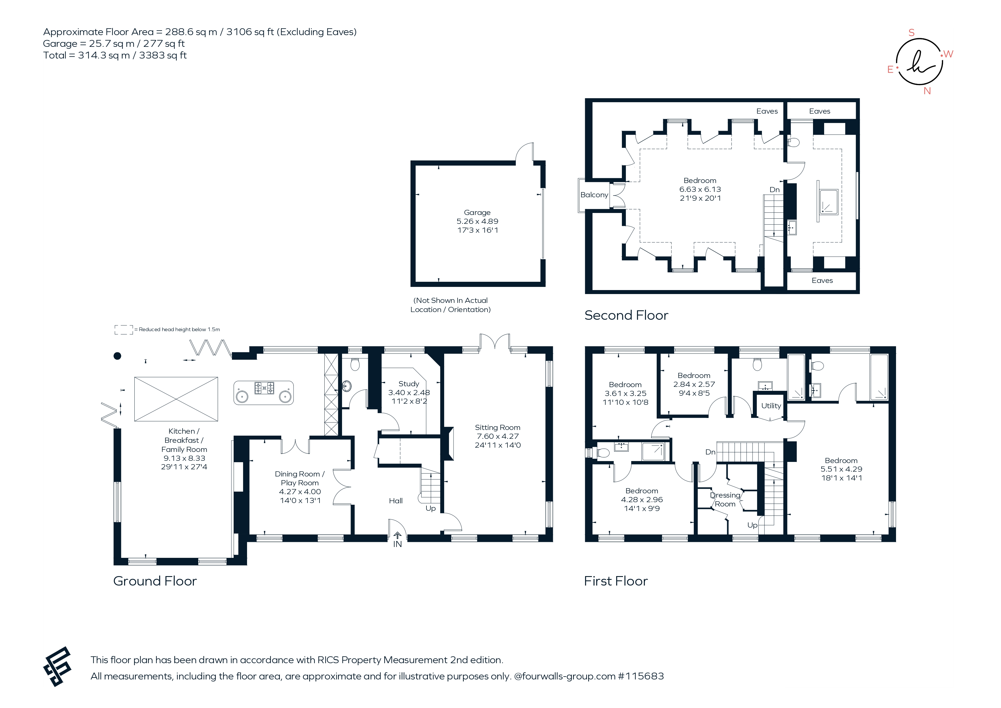 2, Fairlawn Park, Windsor floorplan