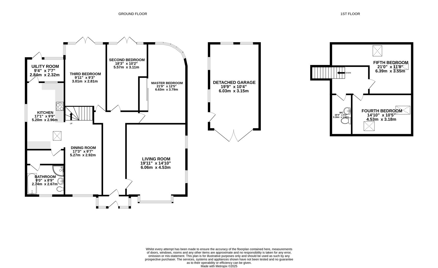 5, Old Elmore Lane, Quedgeley floorplan