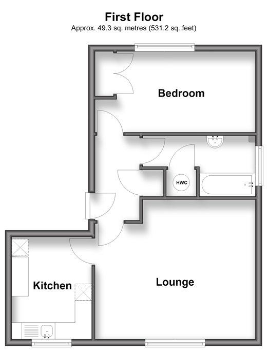 Pier Avenue, Whitstable floorplan