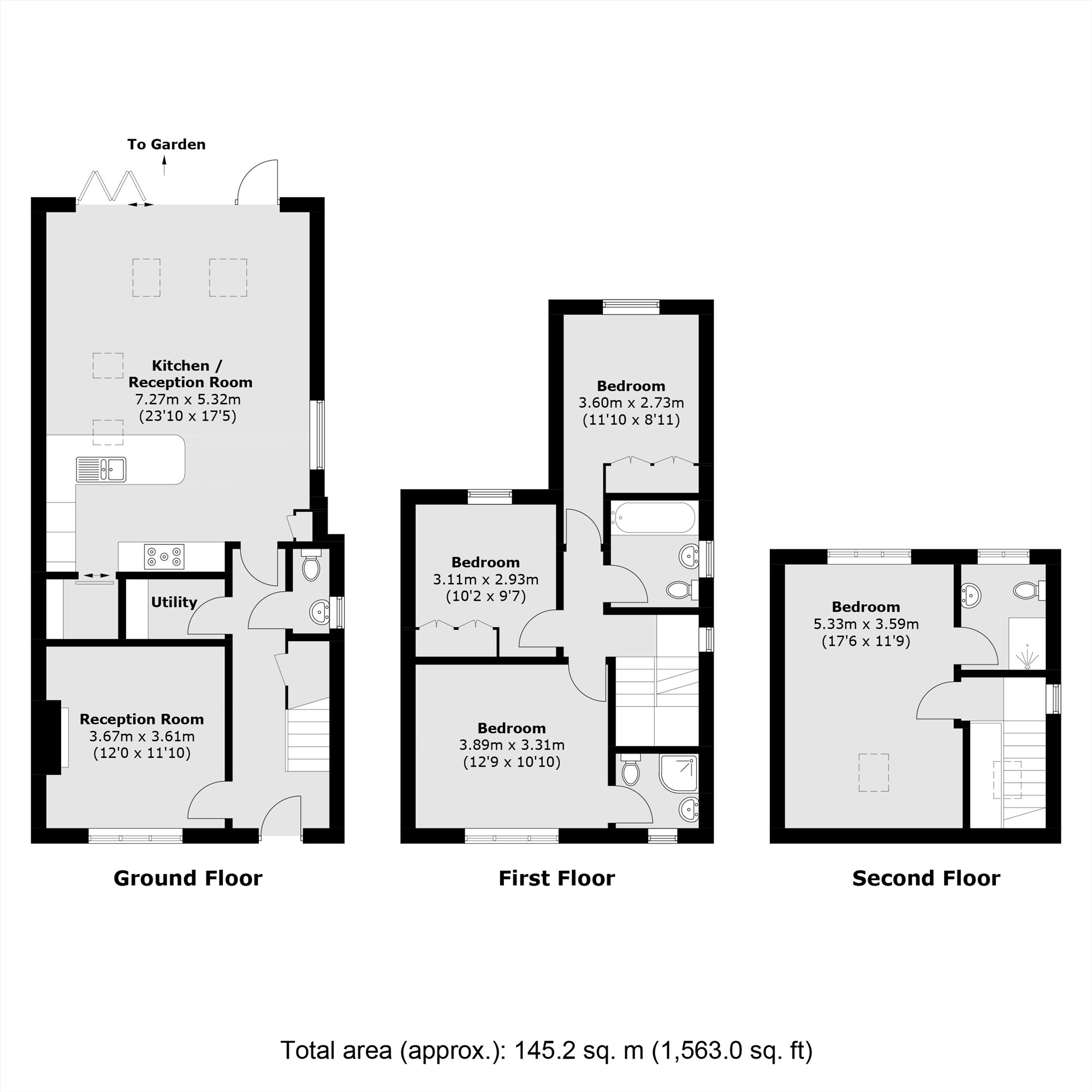 68, Alston Road, London floorplan