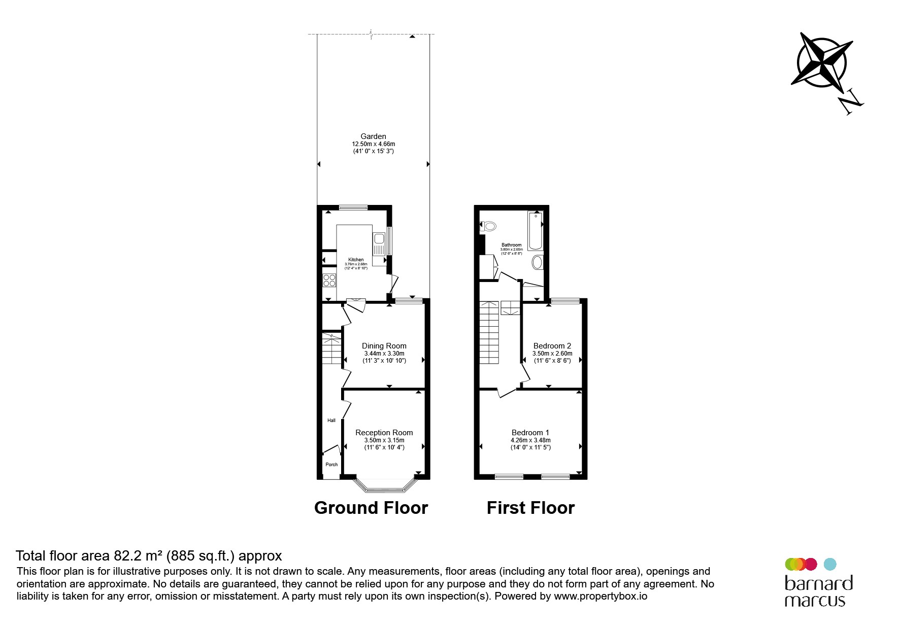 67, Hampton Road, Croydon floorplan