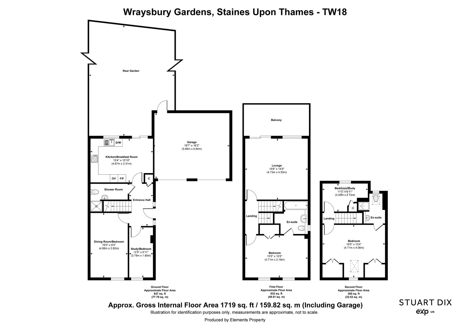 56, Wraysbury Gardens, Staines-upon-thames floorplan