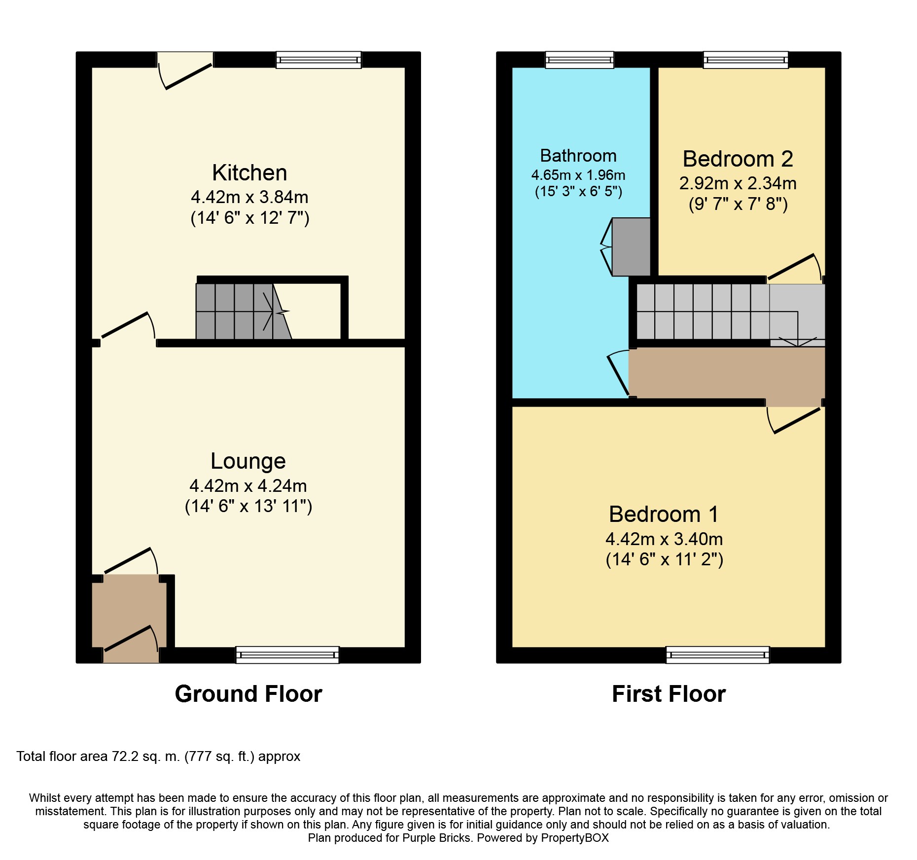 2 Bedrooms Terraced house for sale in Leigh Road, Manchester M28