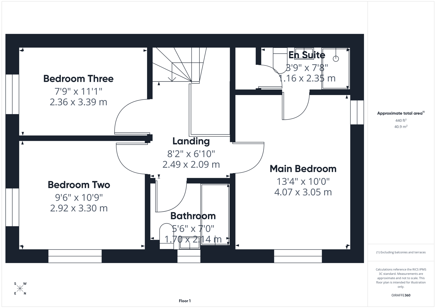 88, Princes Drive, Pontefract floorplan