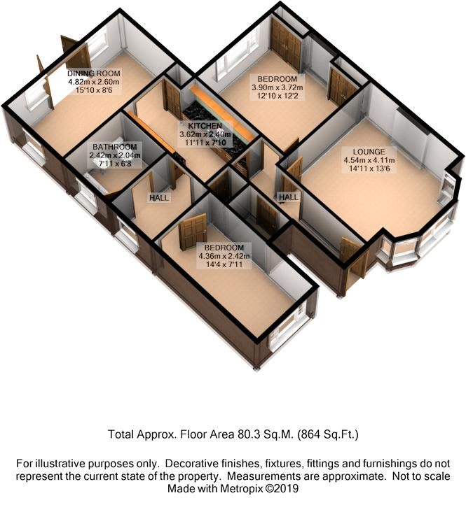 2 Bedrooms Flat for sale in Buxton Crescent, Cheam, Sutton SM3