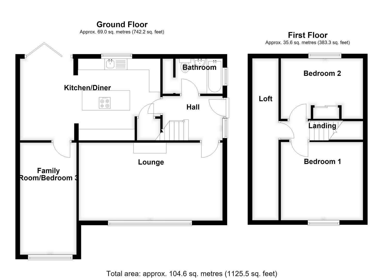 20, St. Andrews Road, Spalding floorplan