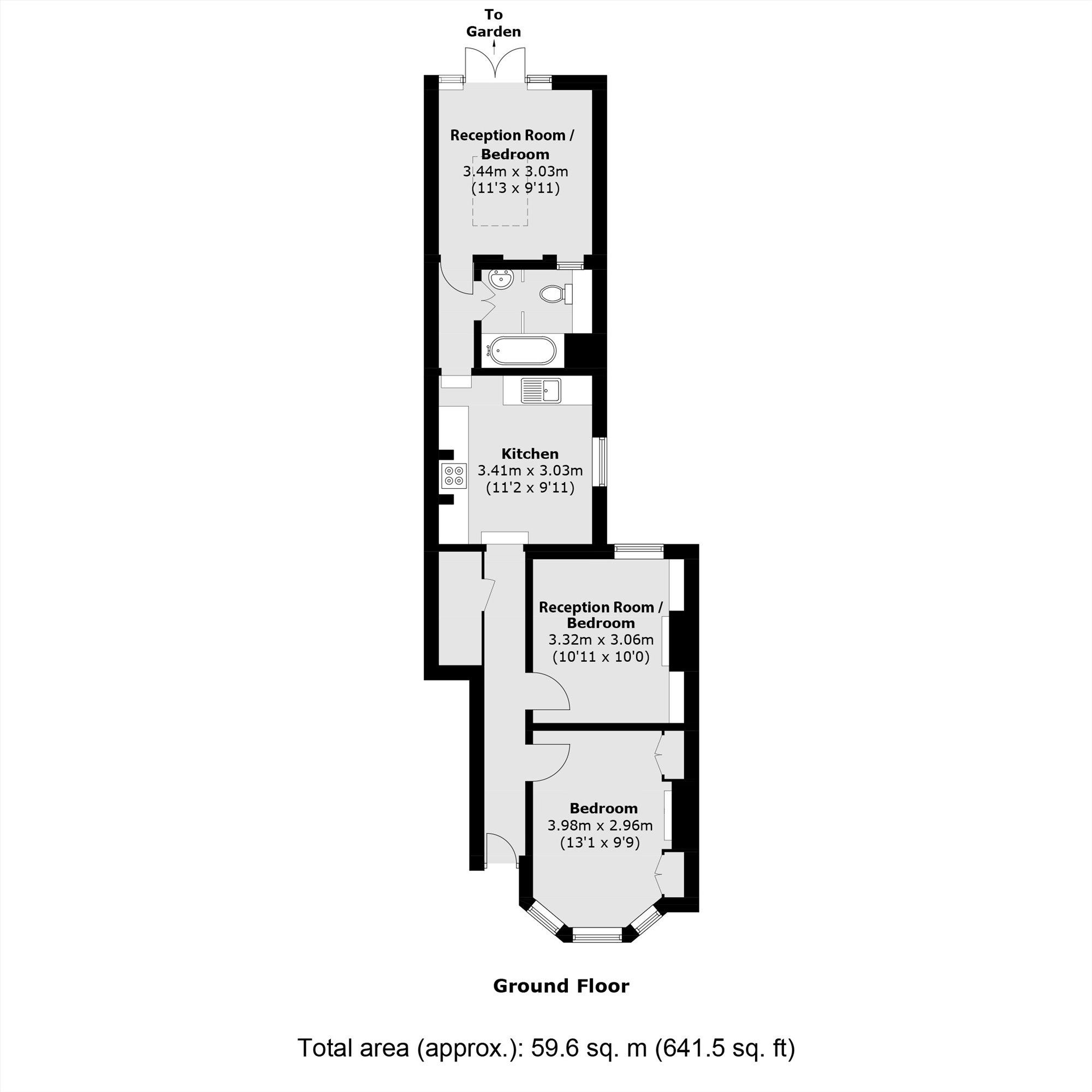 Strathville Road, London floorplan