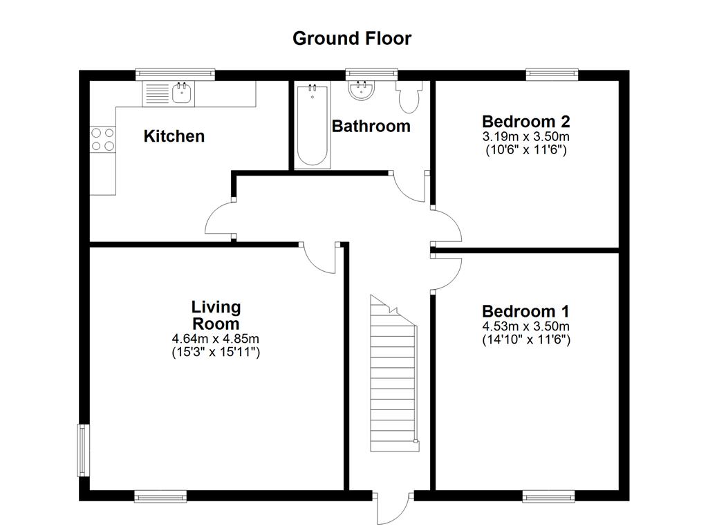 2 Bedrooms Flat to rent in Culverden Down, Tunbridge Wells TN4