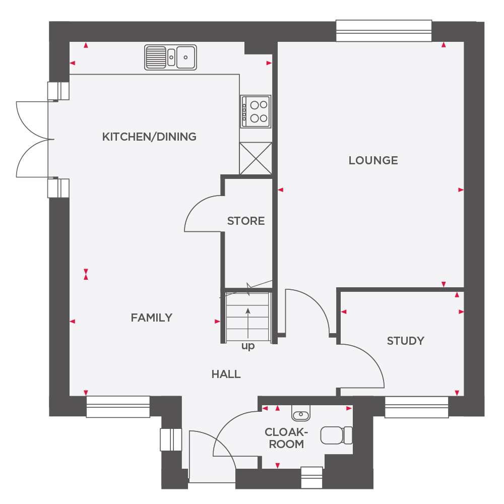 162, Trevemper Road, Newquay floorplan