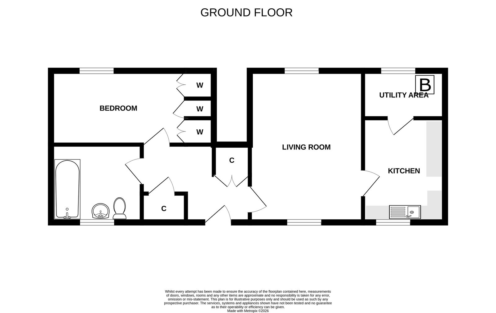 34, Birchwood Brae, Inverness floorplan