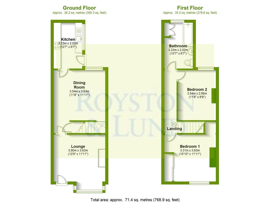 2 Bedrooms Terraced house to rent in Manvers Road, West Bridgford, Nottingham NG2