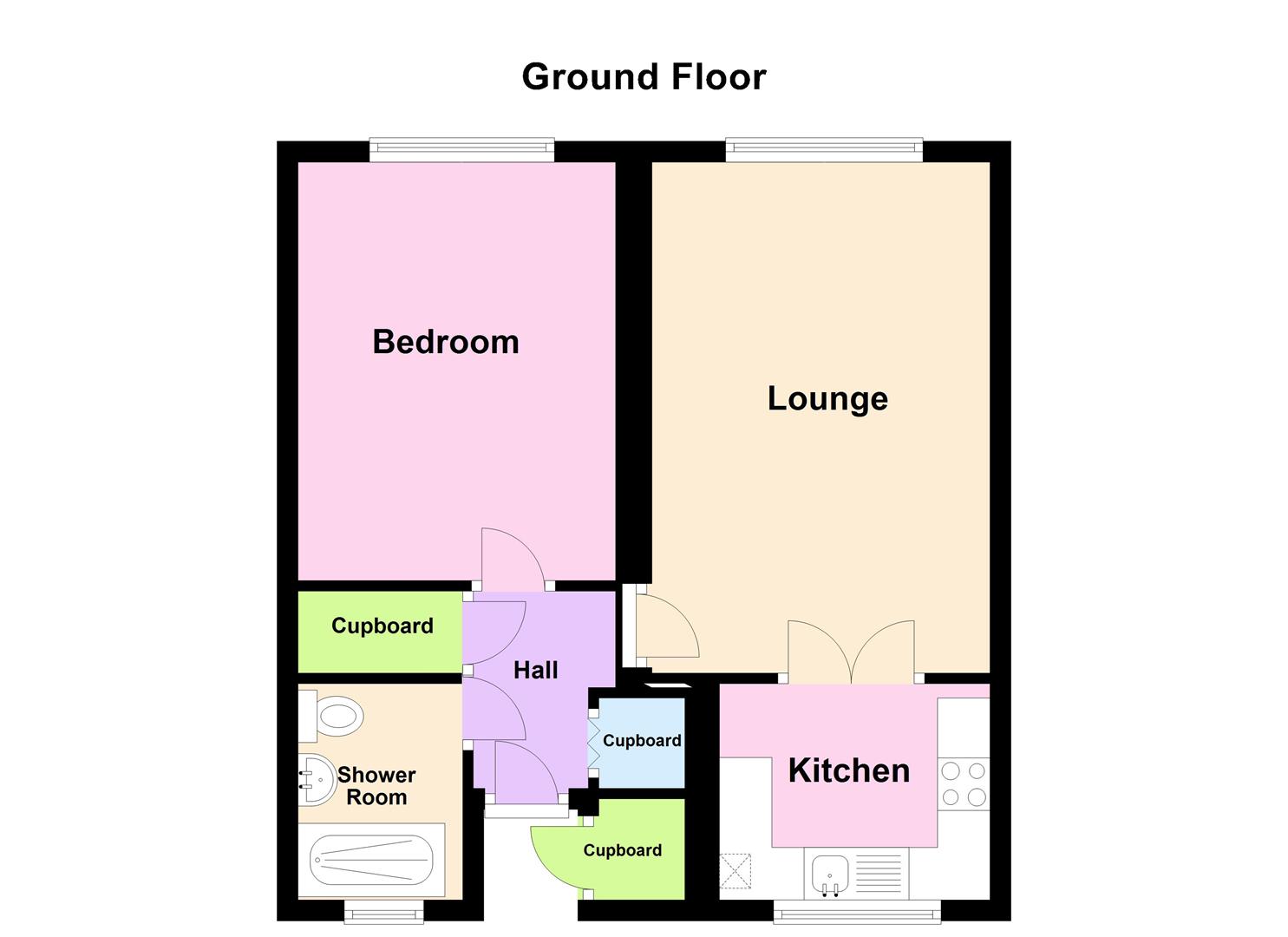 St. James Oaks, Trafalgar Road, Gravesend DA11, 1 bedroom