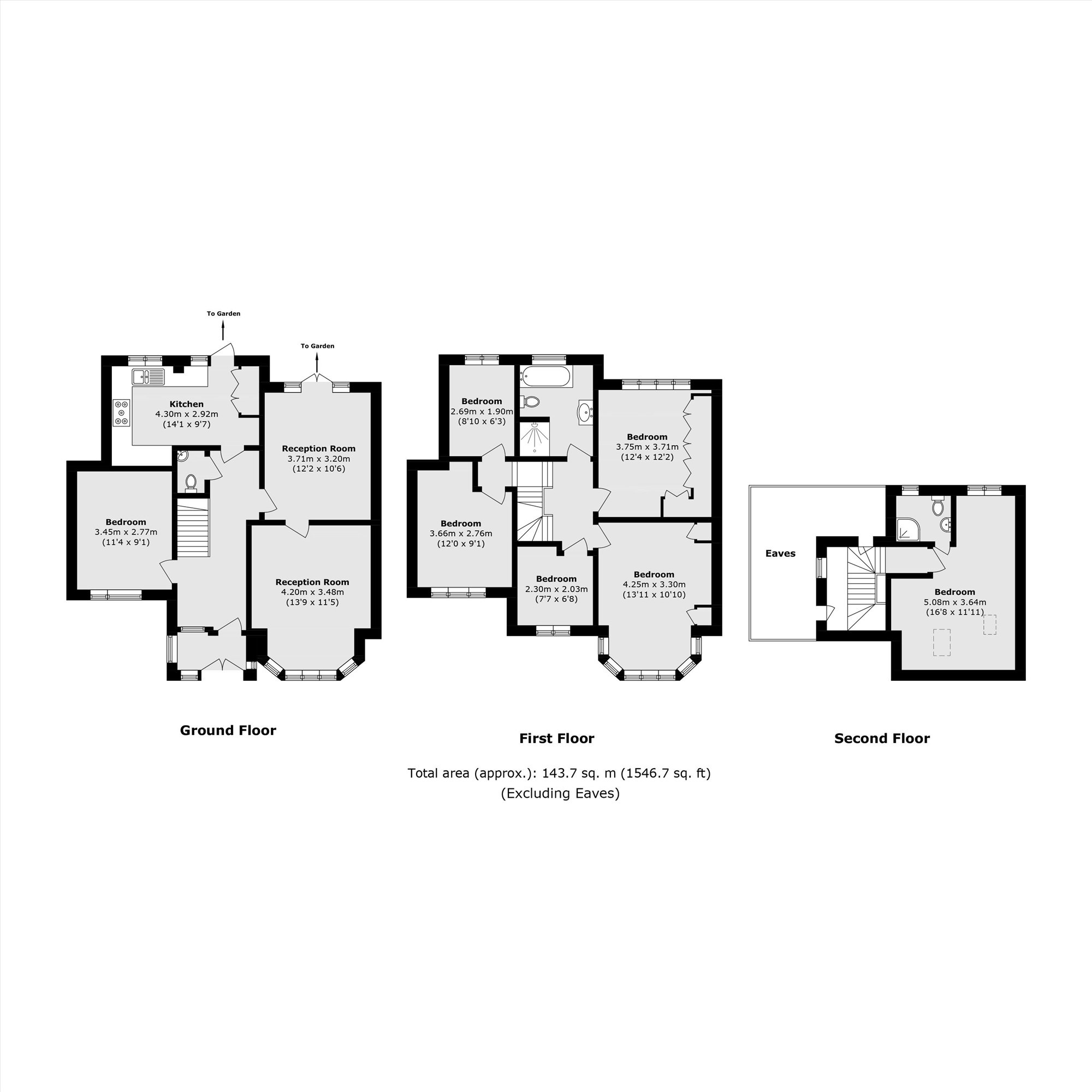101, Park Road, Hounslow floorplan