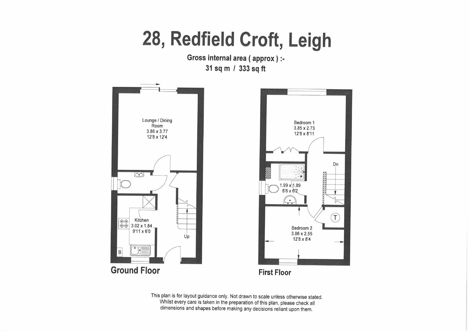 Redfield Croft, Leigh WN7, 2 bedroom semidetached house for sale