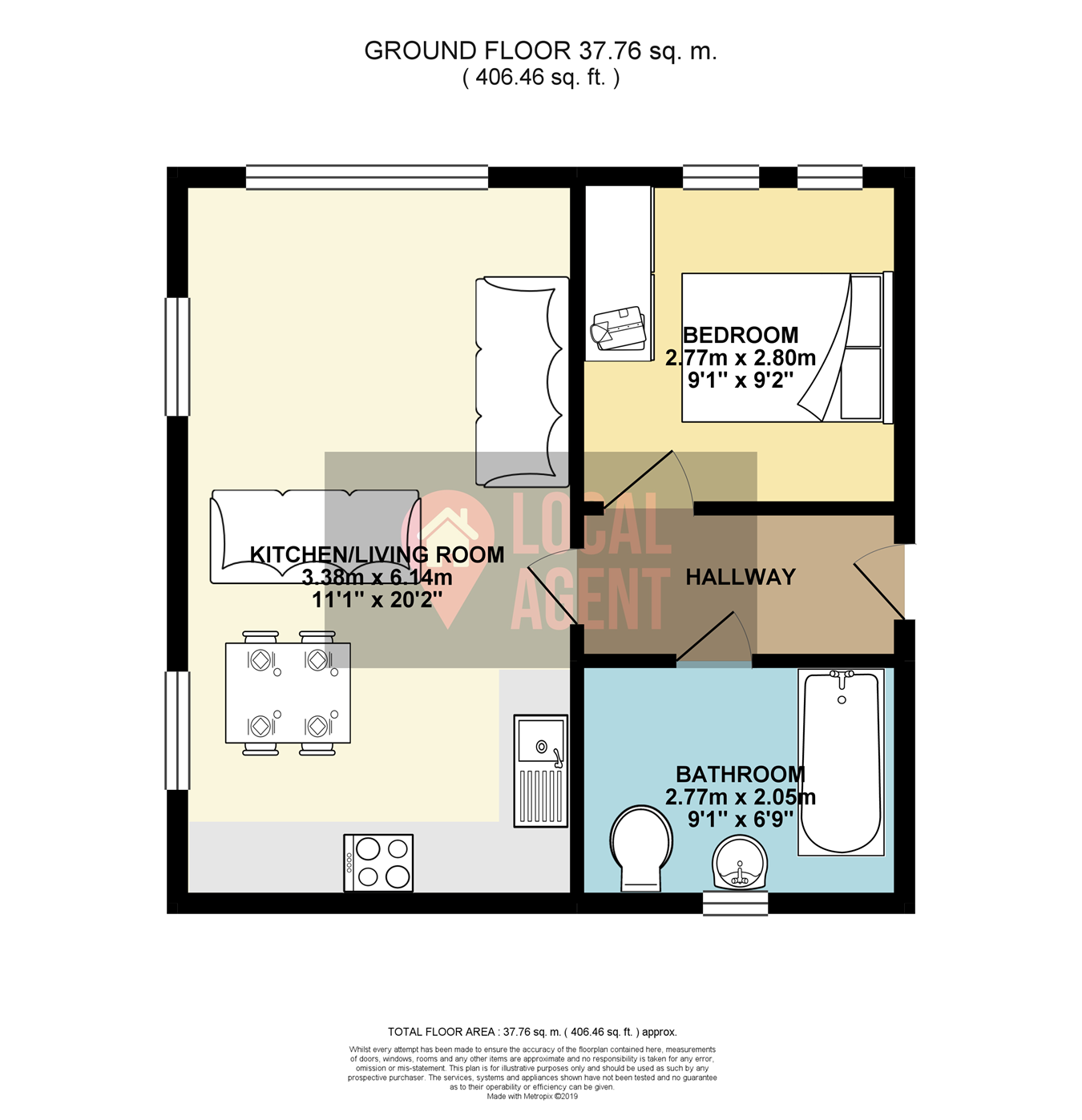 1 Bedrooms Flat for sale in Springhead Parkway, Northfleet, Gravesend DA11