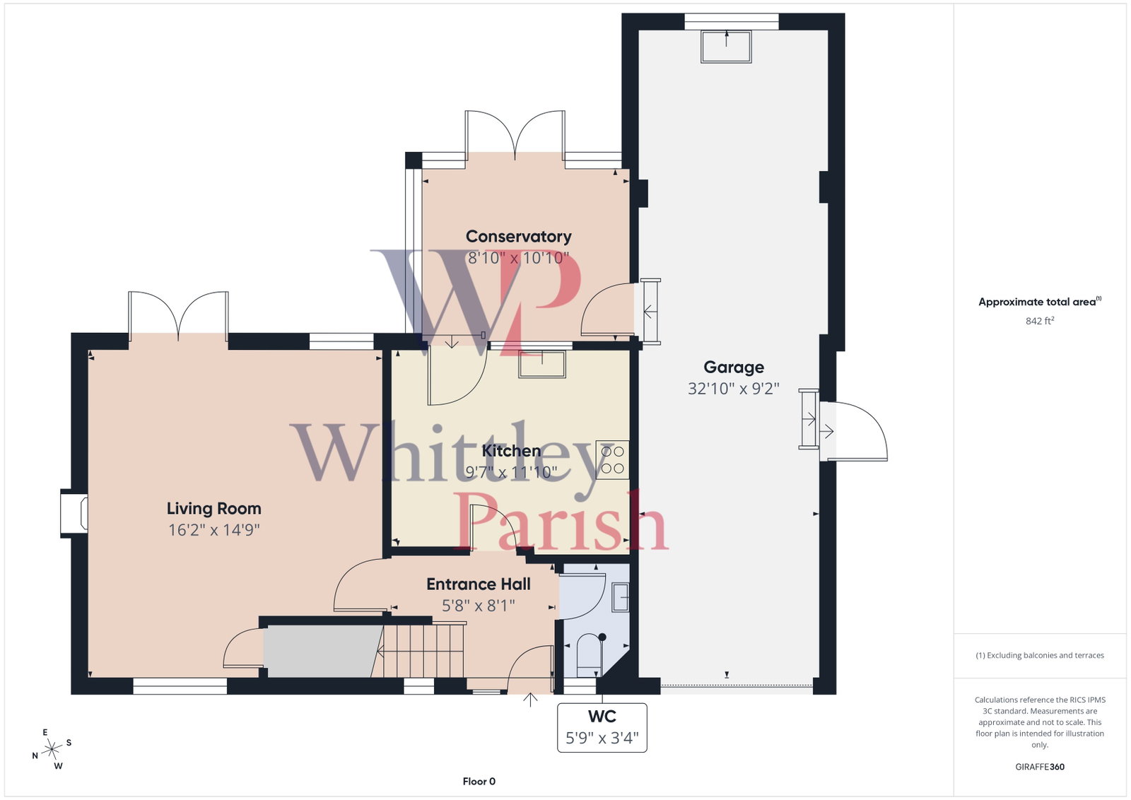 The Hawthorns, Station Road, Diss floorplan