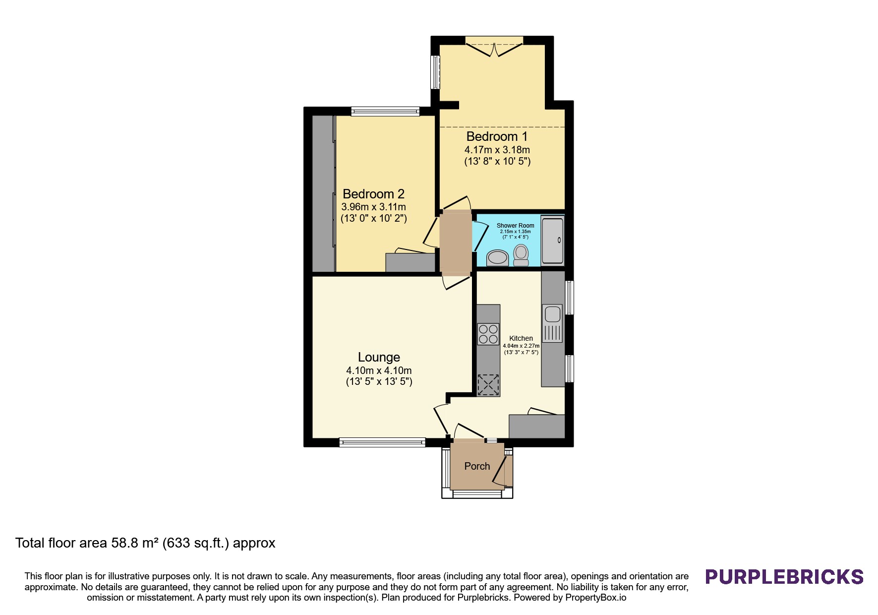Penley Avenue, Prestatyn floorplan