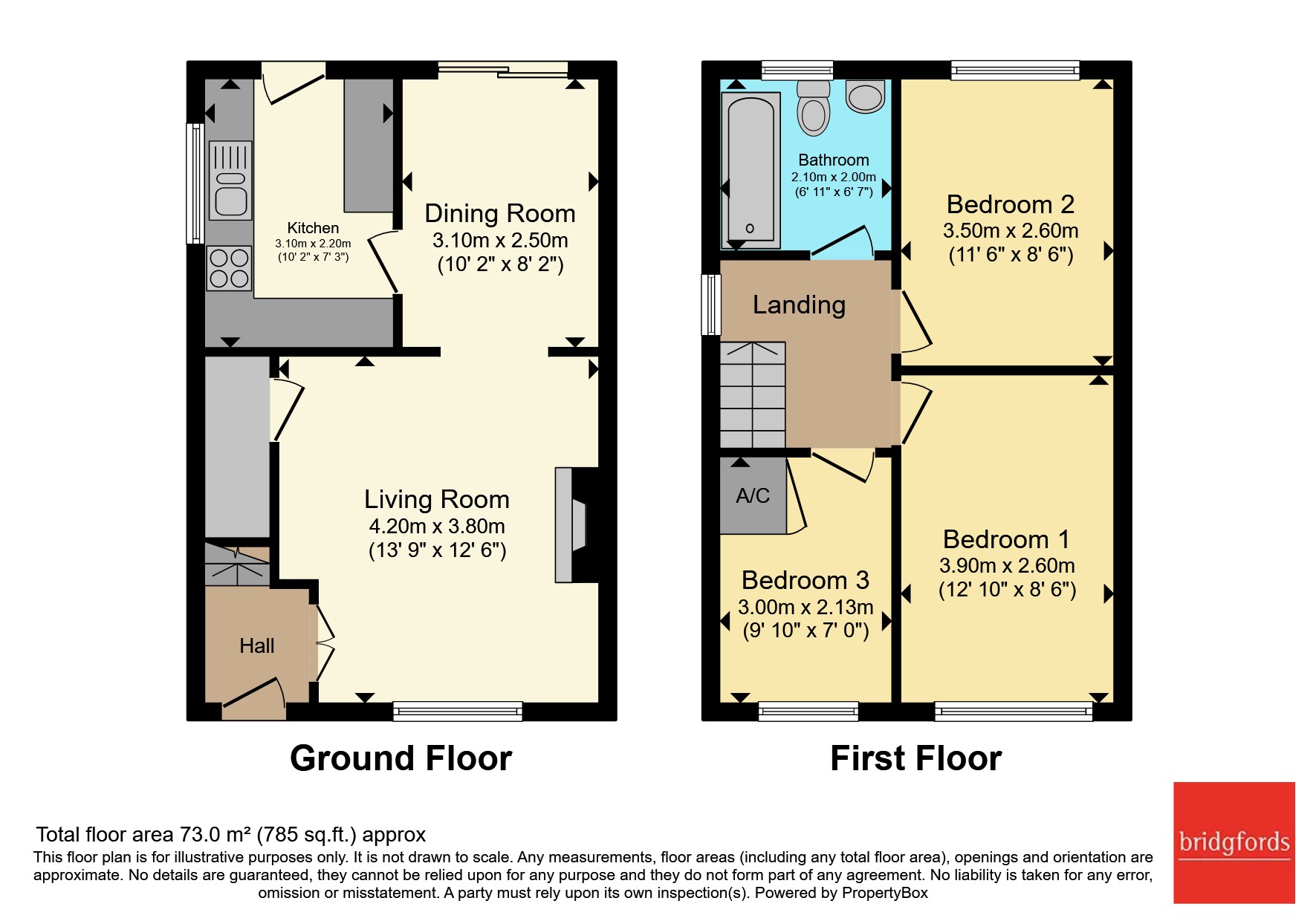 56, Heron Close, Cheshire floorplan