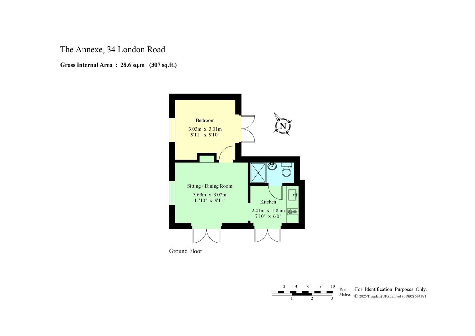 34, London Road, Tonbridge floorplan