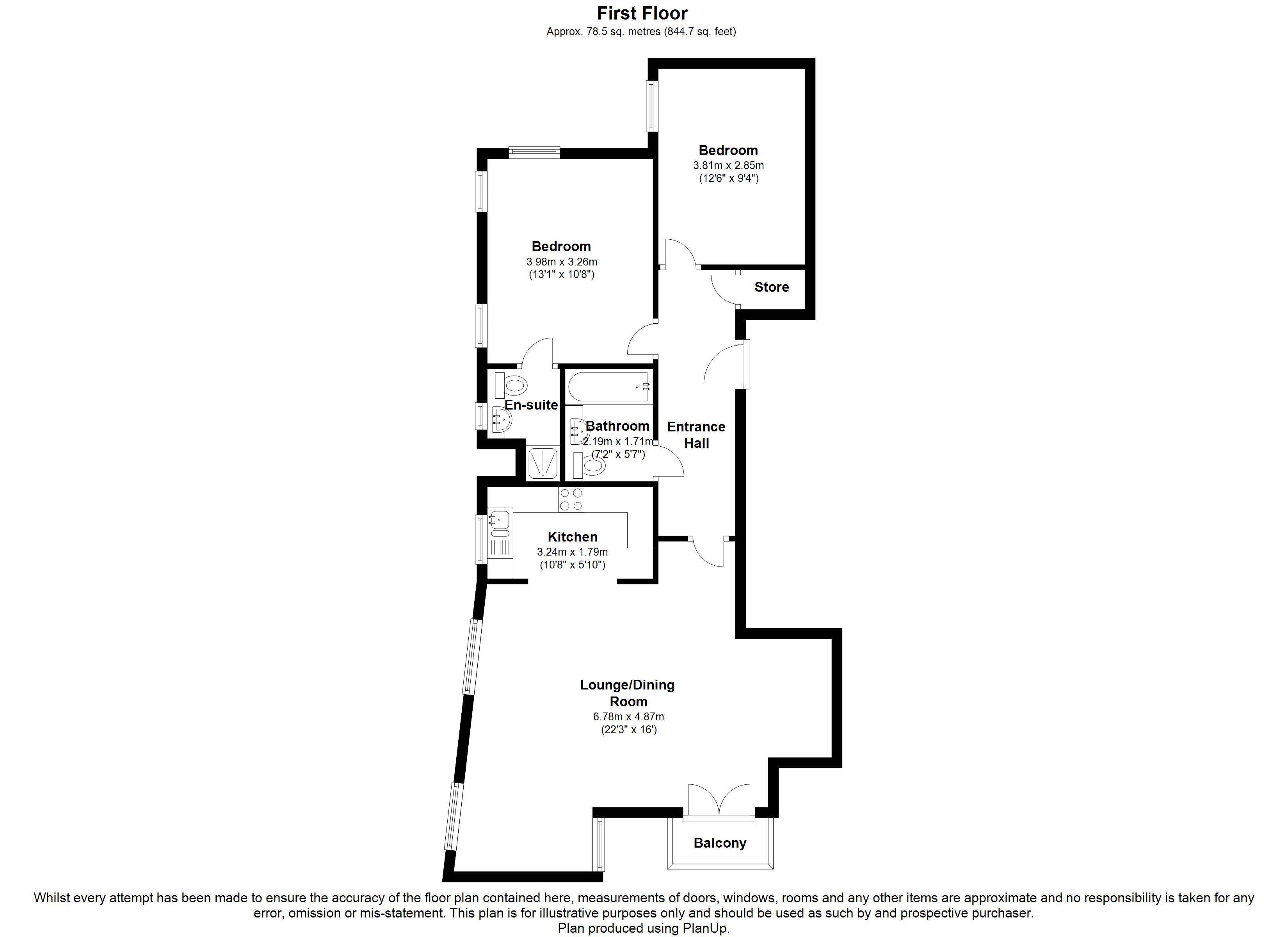 2 Bedrooms Flat for sale in Bingley Court, Canterbury CT1