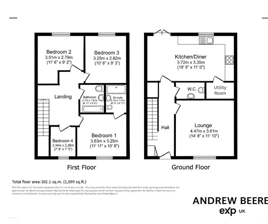 1, Tylle Place, Ashford floorplan