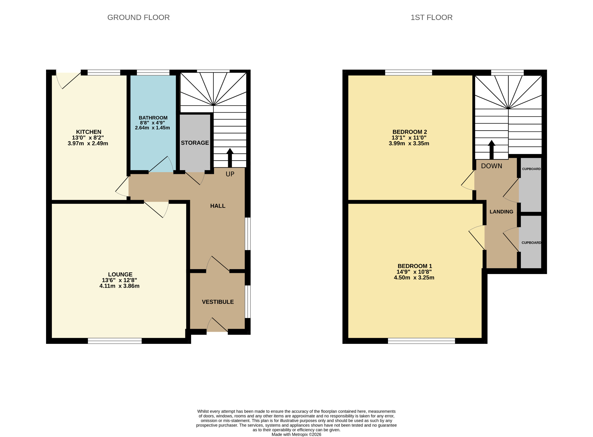 20, Deanfield Quadrant, Glasgow floorplan