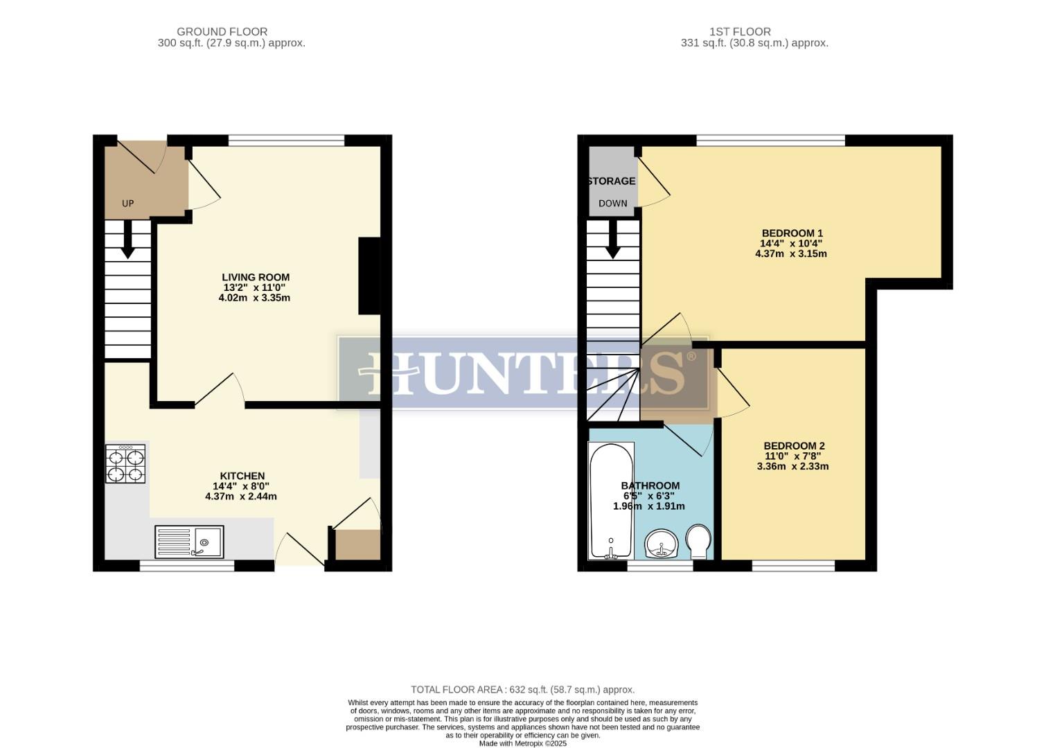108, Hartley Brook Avenue, Sheffield floorplan