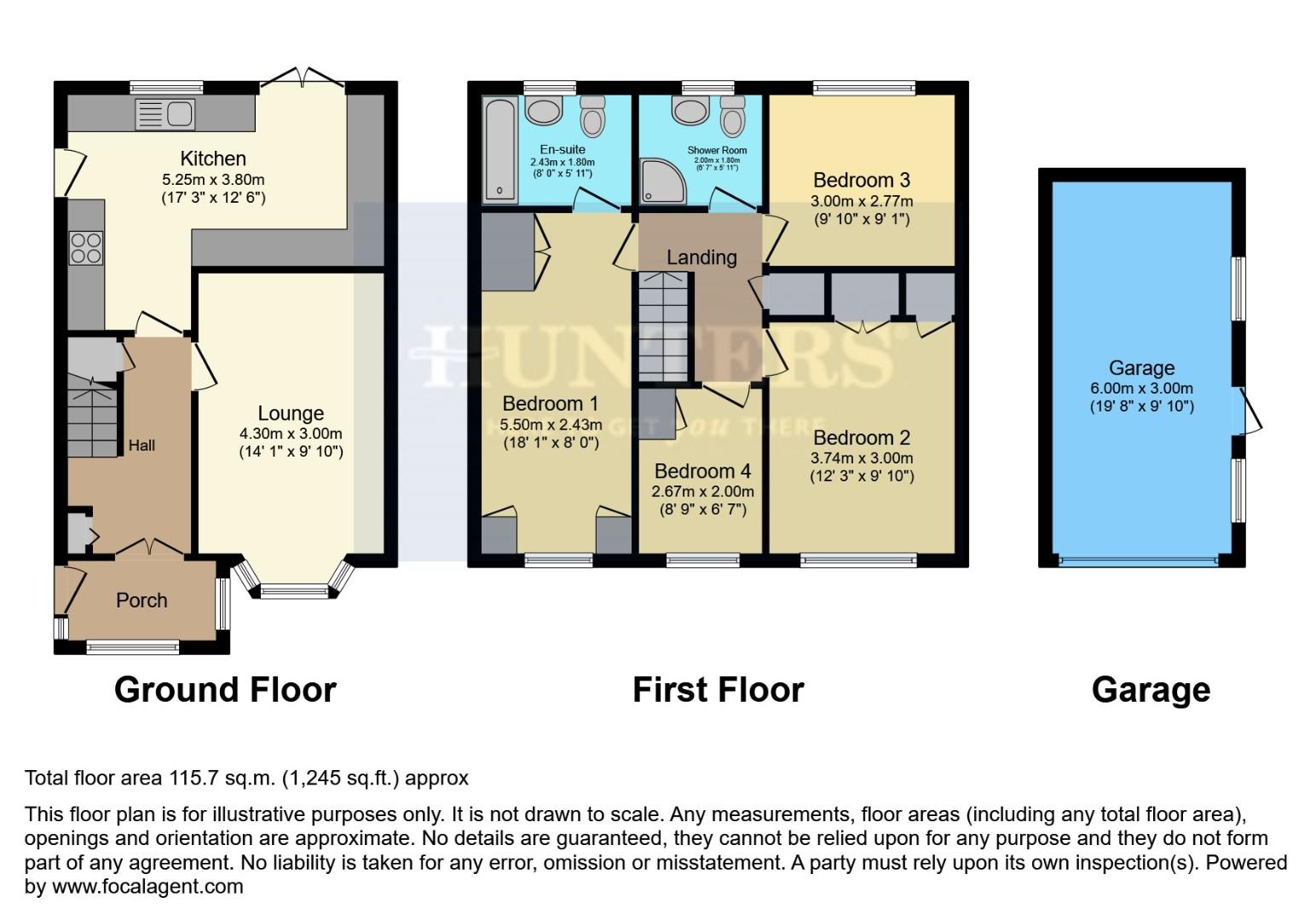 119, Park Avenue, Sheffield floorplan