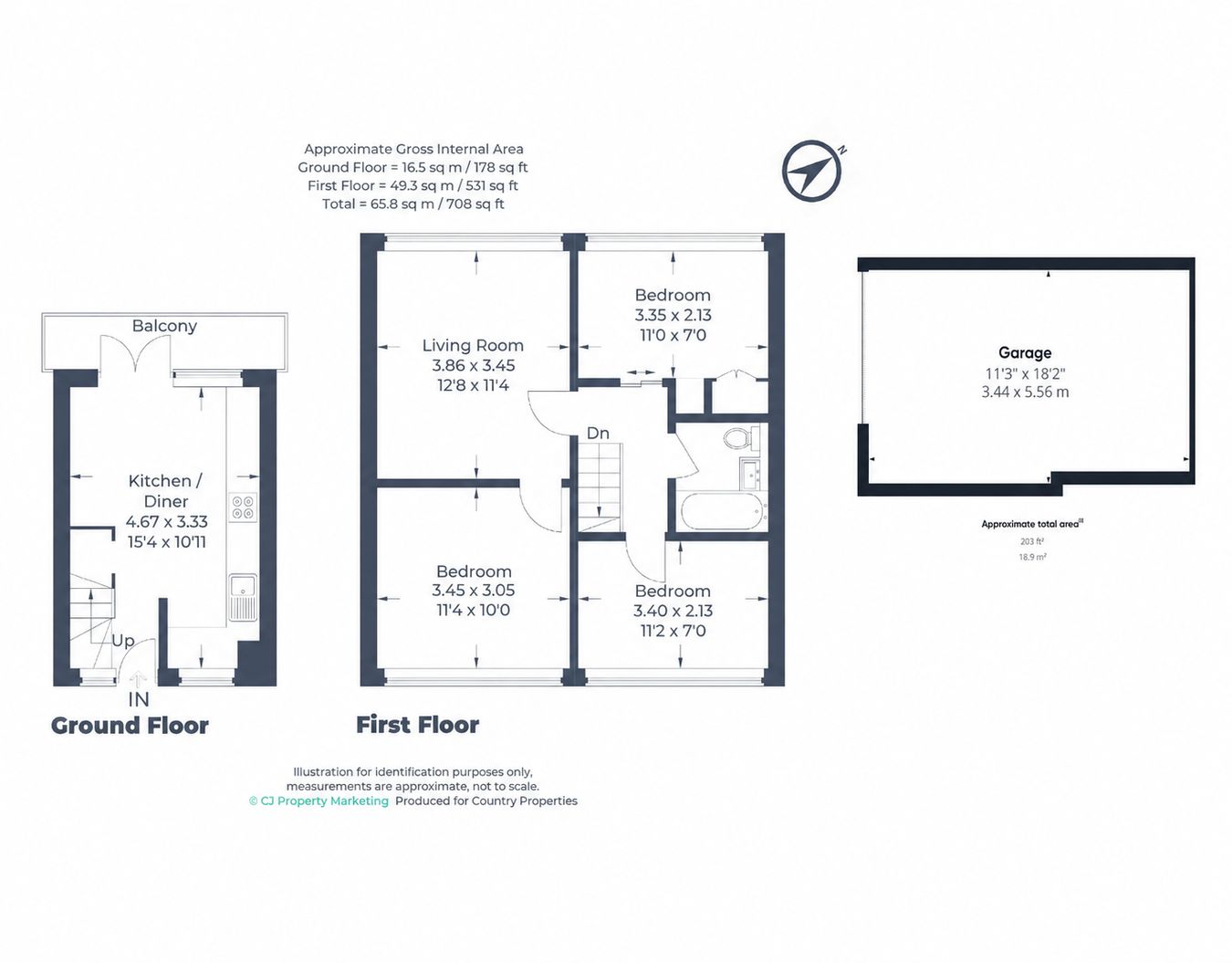 Woodcote House, Queen Street, Hitchin floorplan