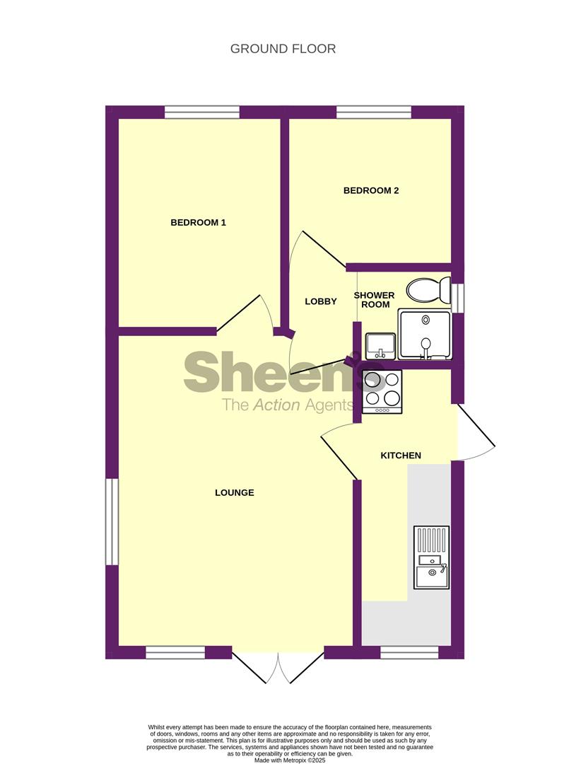 23, Standard Avenue, Jaywick floorplan
