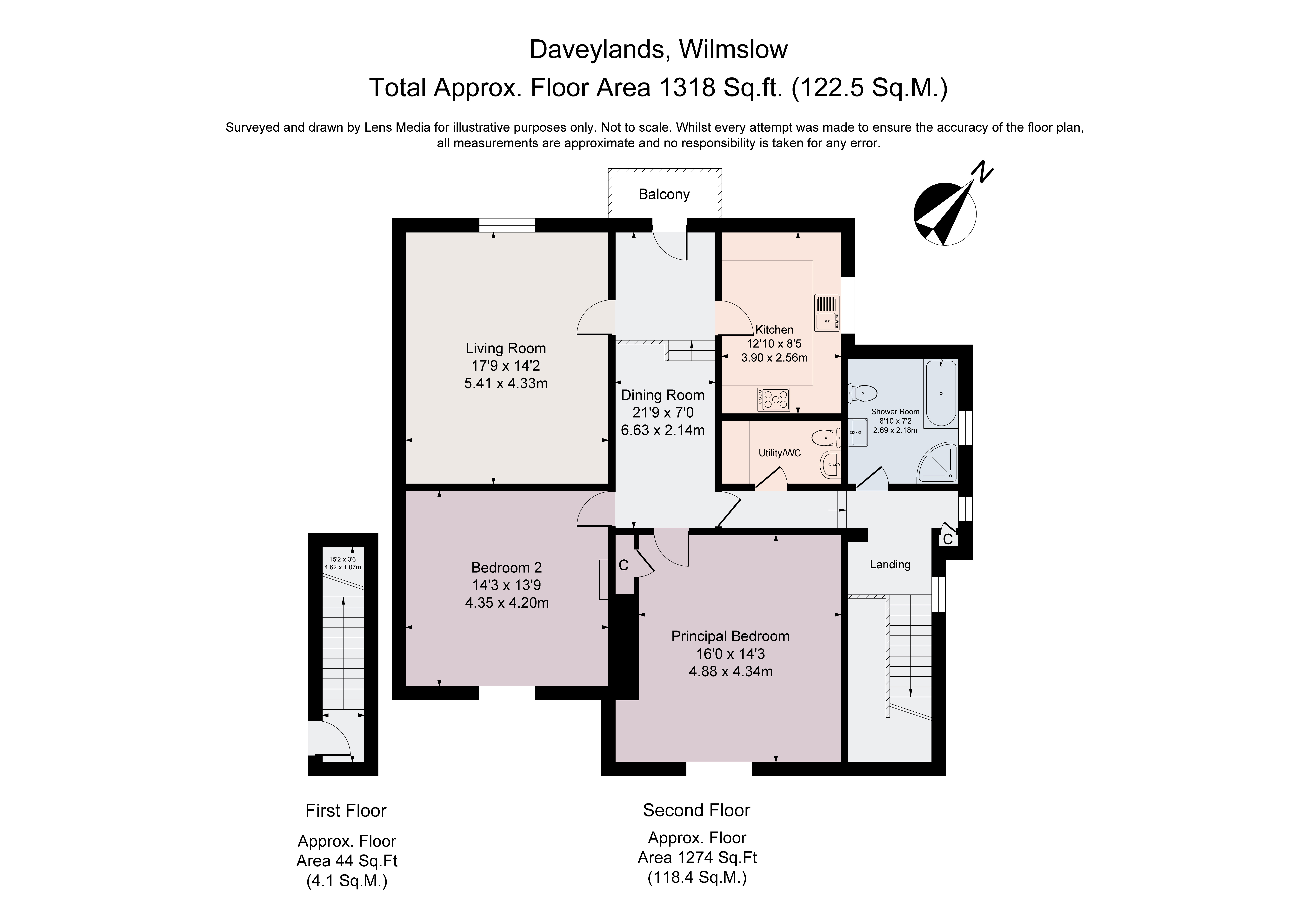 4 Bollindene,, Daveylands, Cheshire floorplan