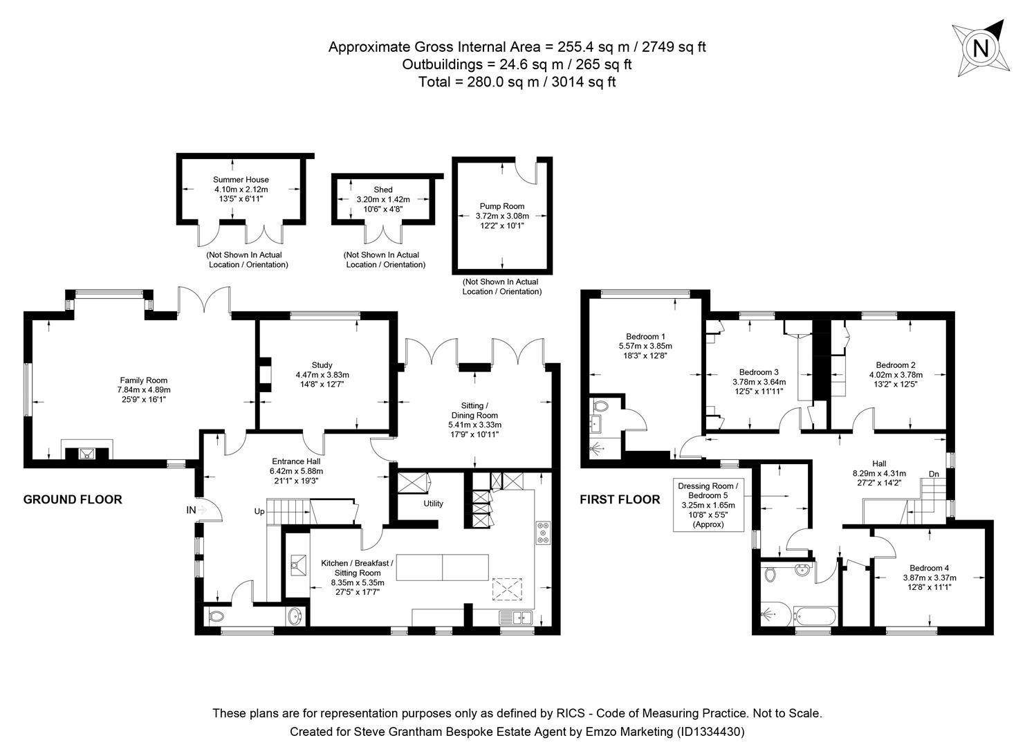 Durlock, 11, London Road, Waterlooville floorplan