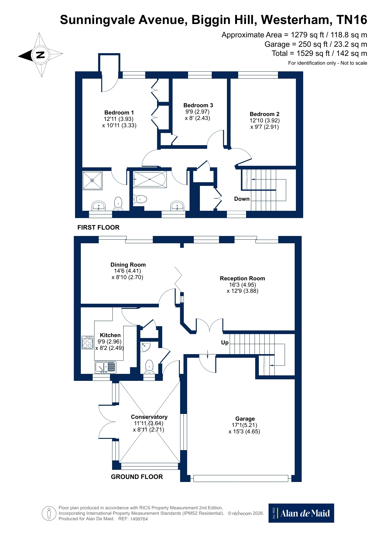 70A, Sunningvale Avenue, Westerham floorplan
