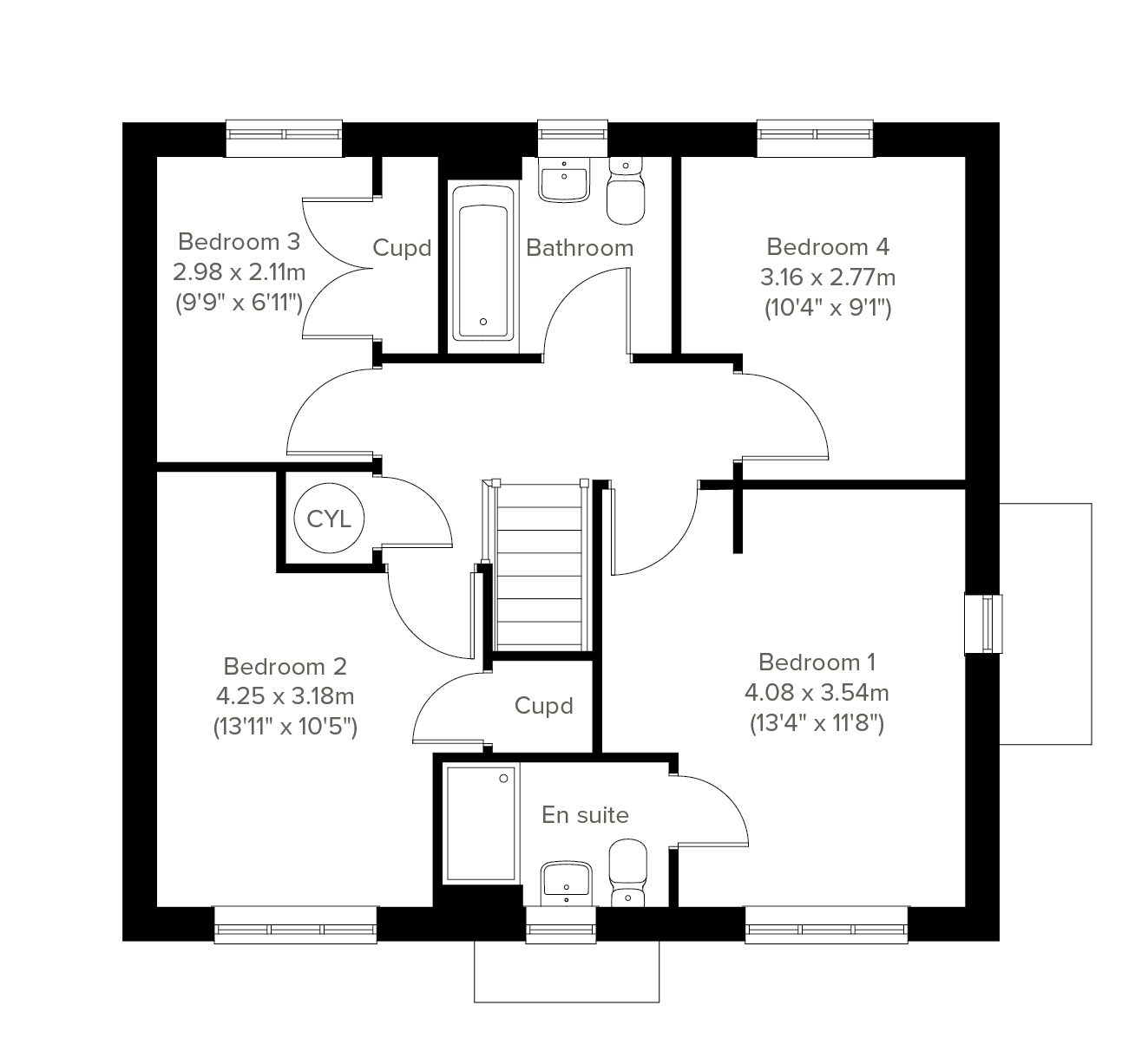 Broad Street Green Road, Heybridge floorplan