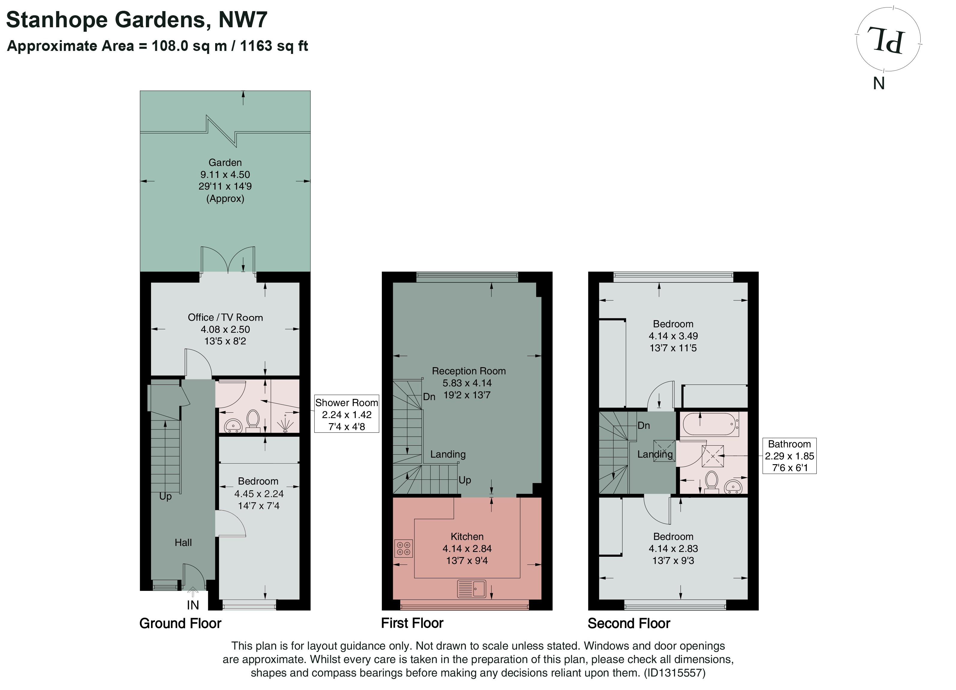 12, Stanhope Gardens, London floorplan