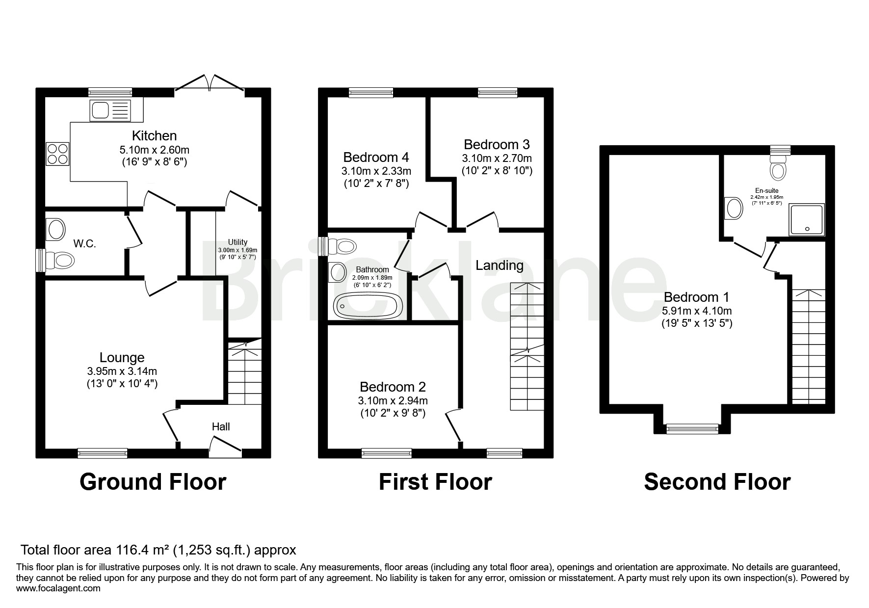 Pevensey floorplan
