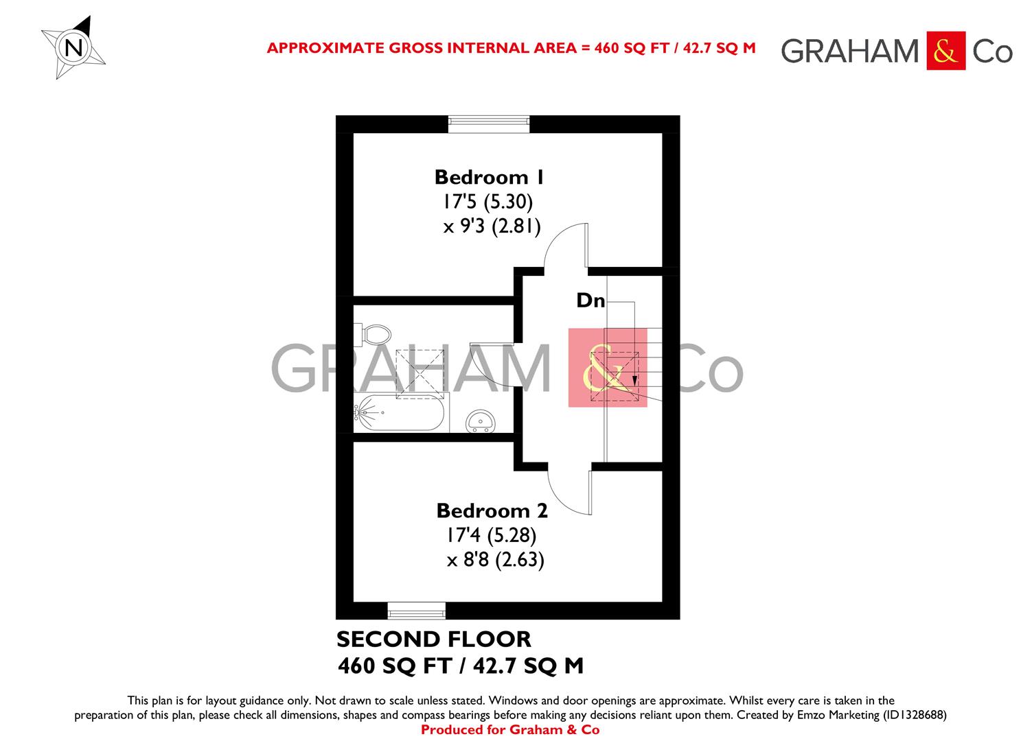 178, South Street, Andover floorplan