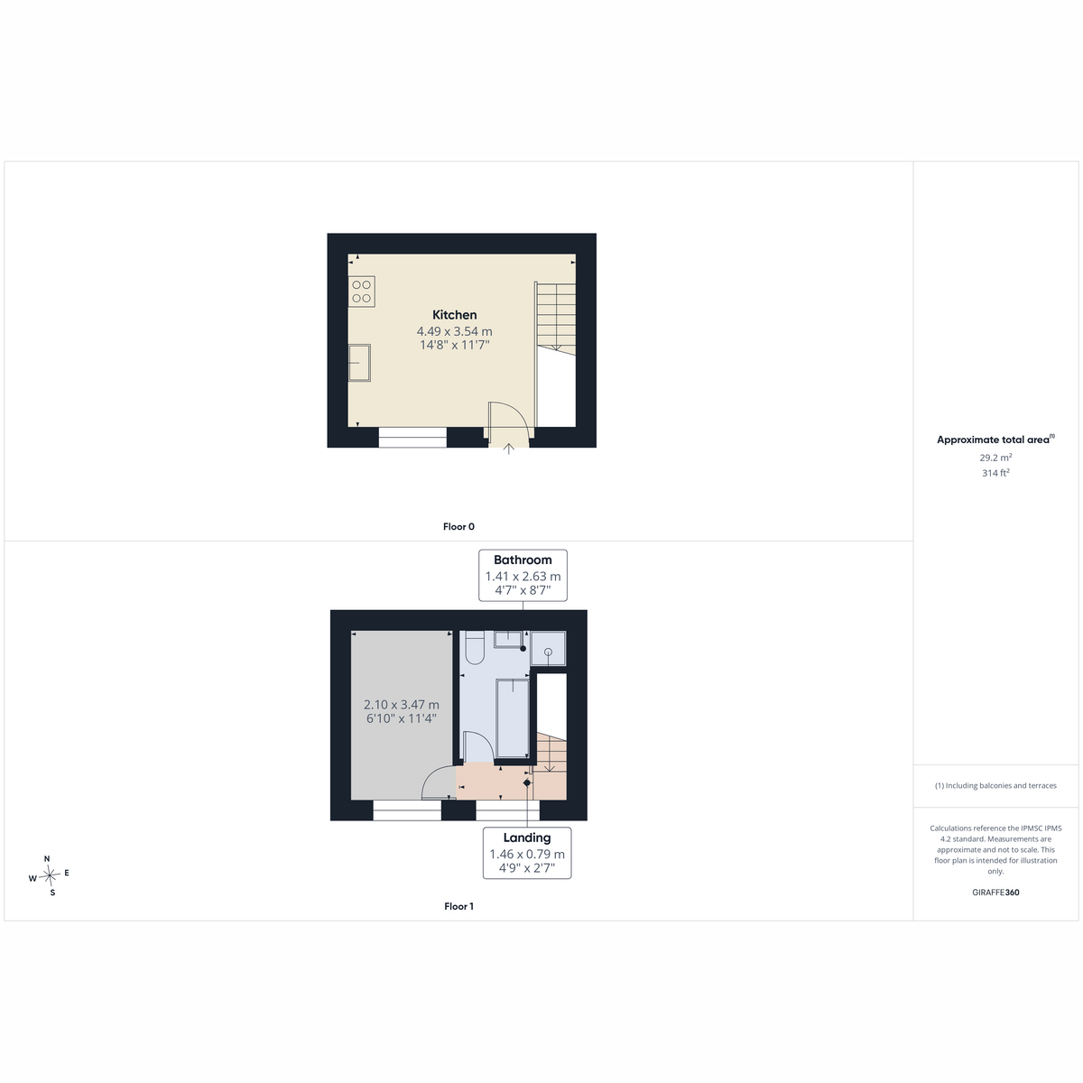 337, Newchurch Road, Bacup floorplan