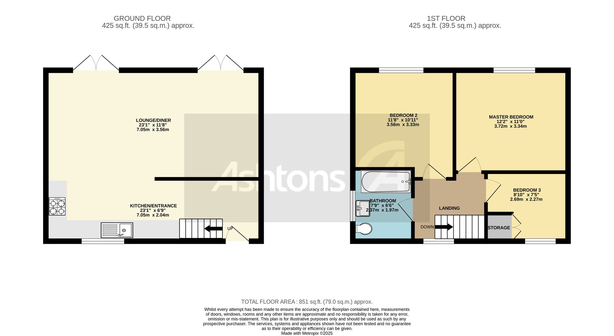 5 Ilex Avenue, Warrington floorplan