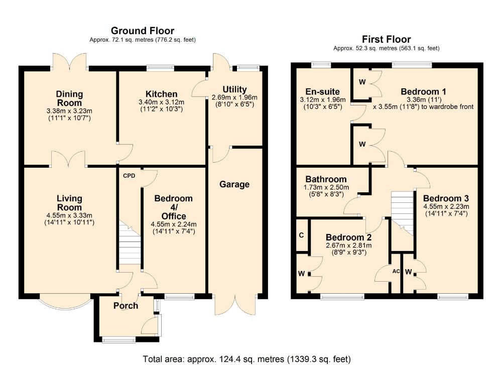The Grove, Moulton, Northampton NN3, 4 bedroom semidetached house for