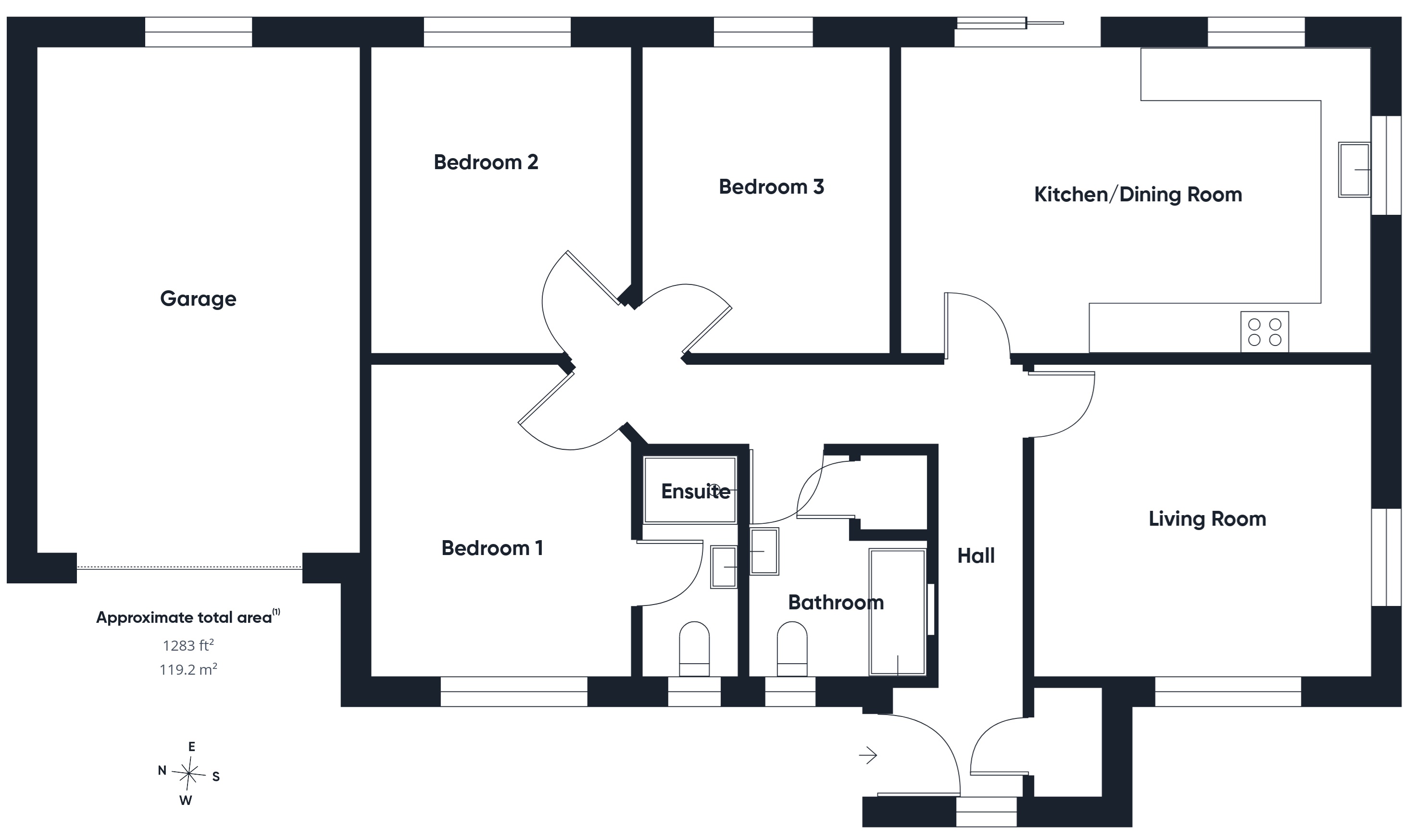7, Long Park Drive, Holsworthy floorplan