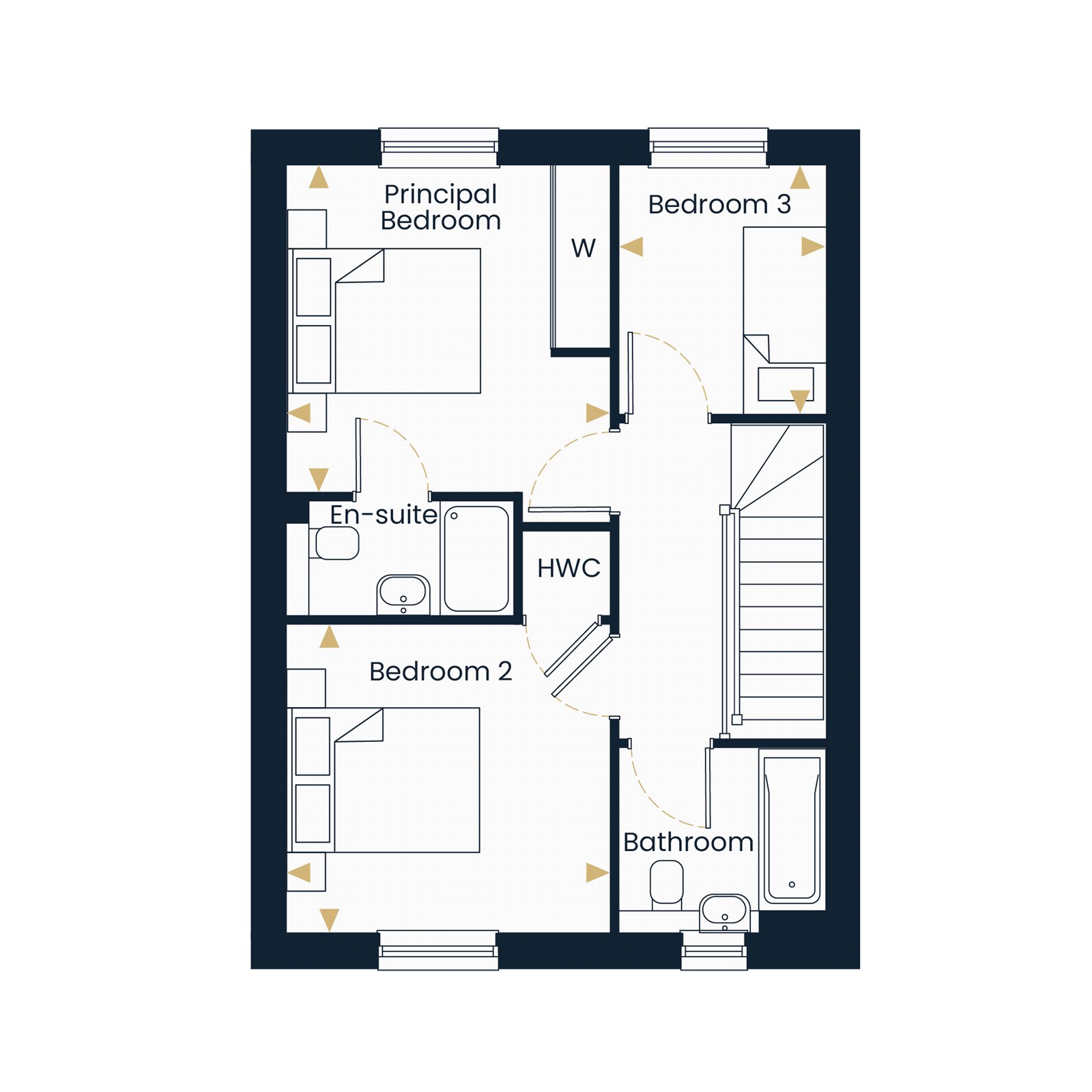 Plot 15 The Flatford,, Brundall Meadows, Brundall floorplan