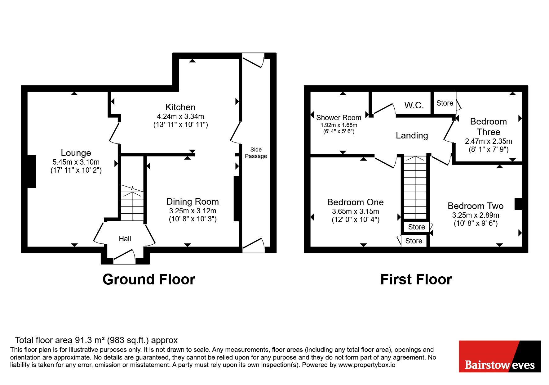 20, St. Georges Road, Warwickshire floorplan